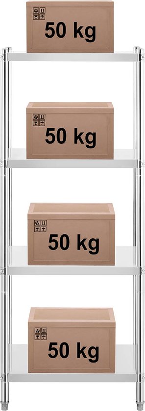 Royal Catering Etagère - 70 x 60 x 180 cm - Royal Catering - 200 kg