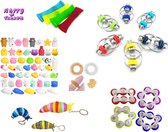 Happy trendz® Fidget Toys Friemel Pakket 10-Delig - MustHave - Made me Buy It - Premium Quality- tik tok Toppers - Sensory Toys Fidgets