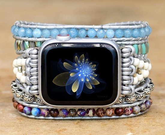 Apple watch bandje - bohemian - wikkelarmbandje - ibiza stijl - boho - alle generaties