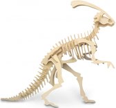 Bouwpakket 3D Puzzel Parasaurolophus Dino Dinosaurus van hout
