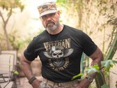 Rick & Rich Veteran Oath T-shirt M - This Man tshirt - t shirt heren met print - His Oath Never Expires tshirt - t shirt heren ronde hals - Veteran shirt