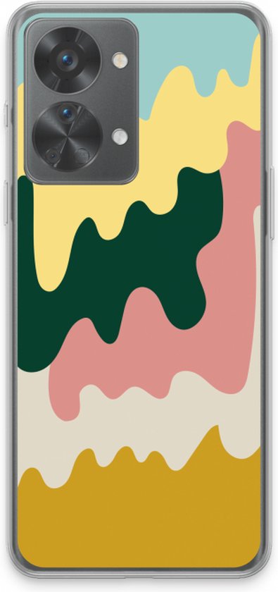 Case Company® - Coque OnePlus Nord 2T - Baar B - Coque souple pour téléphone - Protection tous côtés et bord d'écran