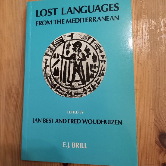9789004089341 - Lost Languages From The Mediterranean