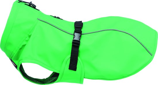 Trixie waterdichte hondenjas Regenjas Vimy, XL: 80 cm, geel - 67979