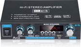 HIFI Bluetooth Power Amplifier - 400W - Versterker - Stereo Versterker - Mediaspeler