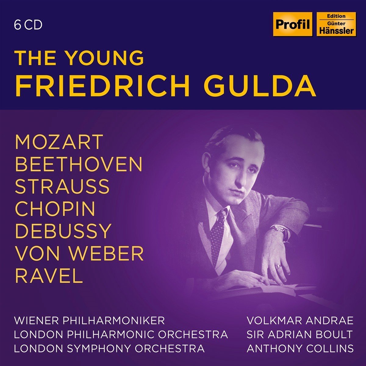 Friedrich Gulda - The Young Friedrich Gulda (6 CD)
