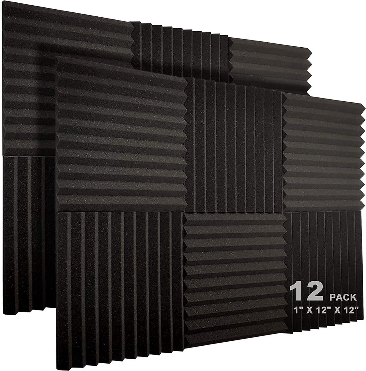 Geluidsisolatieplaten - Foam-Isolatieplaten-– Akoestische Panelen – Geluidsdemper – Studioschuim –– Acoustic Foam Panels