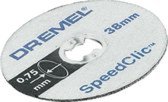 Dremel EZ SpeedClic: dunne snijschijven 5-pack. - SC409