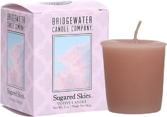 Bridgewater - Geurkaarsje - Sugared Skies - 3 stuks