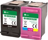 G&G Huismerk Inktcartridge Alternatief voor HP 302 302XL Multipack - Hoge Capaciteit