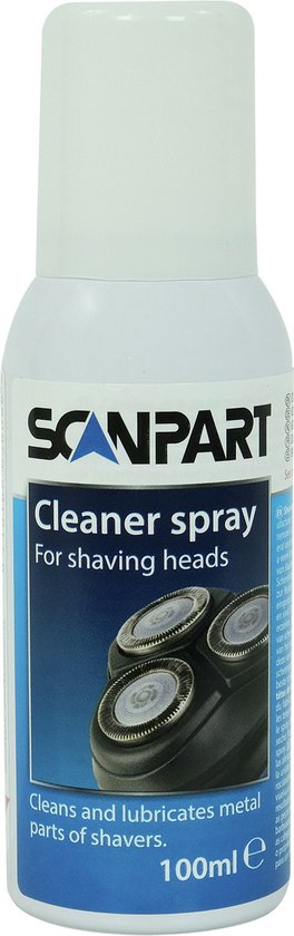 Scanpart scheerbladen & messenkoppen reiniger - shaver cleaner 100ml - Geschikt voor Braun Panasonic Philips Remington - Alternatief voor HQ110