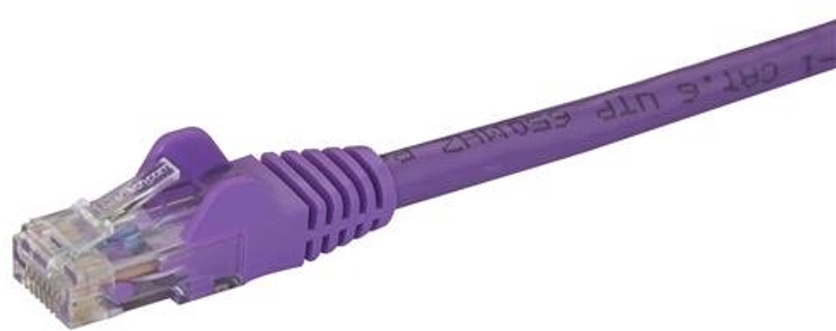 StarTech Cat6 netwerkkabel met snagless RJ45 connectoren - UTP patchkabel - paars - 7m