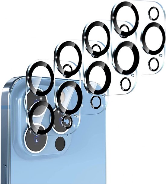 Cicon iPhone 14 Pro / 14 Pro Max Camera Lens Screen Protector 4 Pack