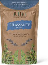Thee Infusion Relaxante - Bio - 40 grammes - Thee en Vrac - ilBio Passione Italiana