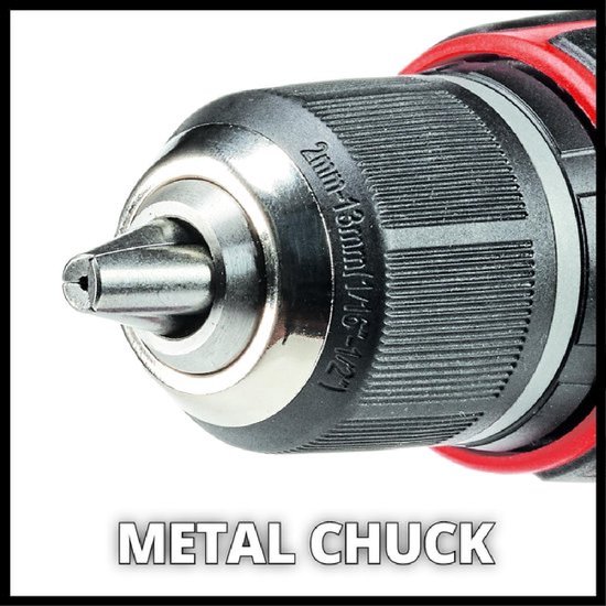 Einhell Te-Cd 18/50 Li-I Bl Kömürsüz Darbeli Matkap - 18V 2AH Çift Akülü Set