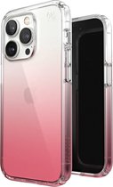 Speck - Presidio Perfect Clear Ombre iPhone 14 Pro Max Hoesje - vintage rose