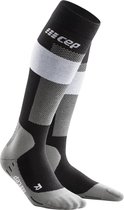 CEP - Ski Merino Compression Stockings - Grijs - Genre: Homme, Tour de mollet (centimètre): 45 - 50 cm