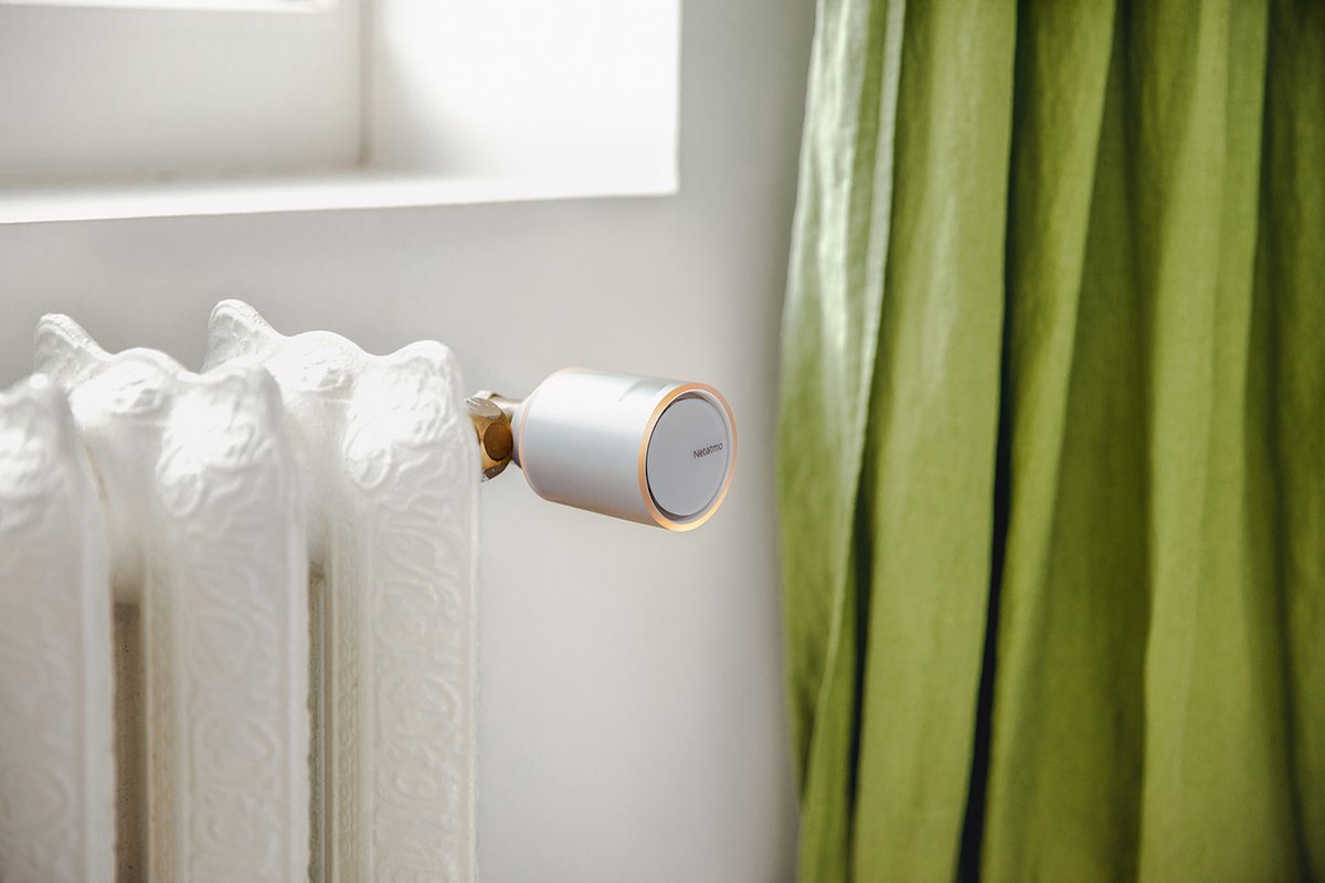 Netatmo Slimme Radiatorknop – Slimme Thermostaatknop – 3 Stuks Uitbreiding - geschikt voor Google Home, Alexa & Apple HomeKit – foto 3