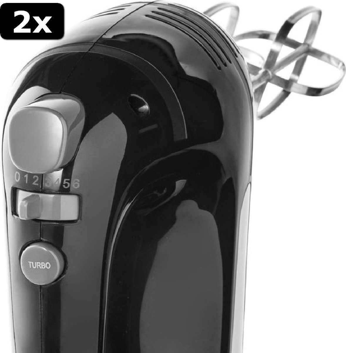 Mélangeur Électrique Portatif 7 Vitesses Comprenant 2 * Batteurs, 2