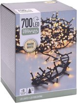 Oneiro’s luxe Cluster 700 LED's -14 meter - warm wit - 8 functies + geheugen‘TIME’ - kerst – clusterverlichting- feestdagen - winter - verlichting - binnen - buiten – sfeer