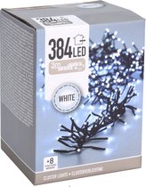 Oneiro’s luxe Clusterverlichting - 384 LED - 2.8m - wit - kerst – clusterverlichting- feestdagen - winter - verlichting - binnen - buiten – sfeer
