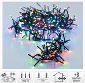 Oneiro’s luxe Clusterverlichting - 2016 LED - 14.5m - multicolor - kerst – clusterverlichting- feestdagen - winter - verlichting - binnen - buiten – sfeer