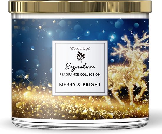 Woodbridge Cire Tumbler Merry & Bright Bougie parfumée 565 g