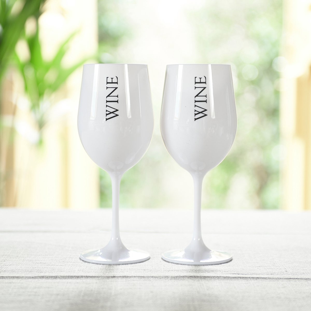 winter Streng violist Riviera Maison Wijnglazen Witte Wijn - Summer Wine Glass - Wit - 1 Wijnglas  | bol.com