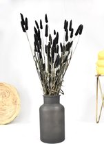 Droogbloemen - Droogbloemen boeket - Zwart - 60 cm - Natuurlijk Bloemen