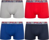 FILA - boxershort heren - 4 stuks - maat XL - model 1 - onderbroeken heren