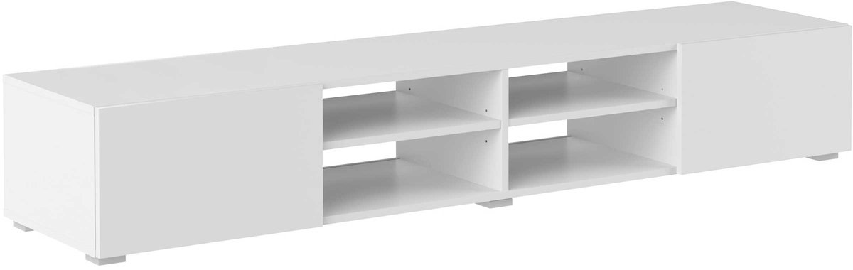 Tv-meubel Podium 185 Cm - Wit