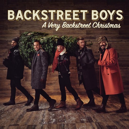 CD cover van Backstreet Boys - A Very Backstreet Christmas (CD) van Backstreet Boys