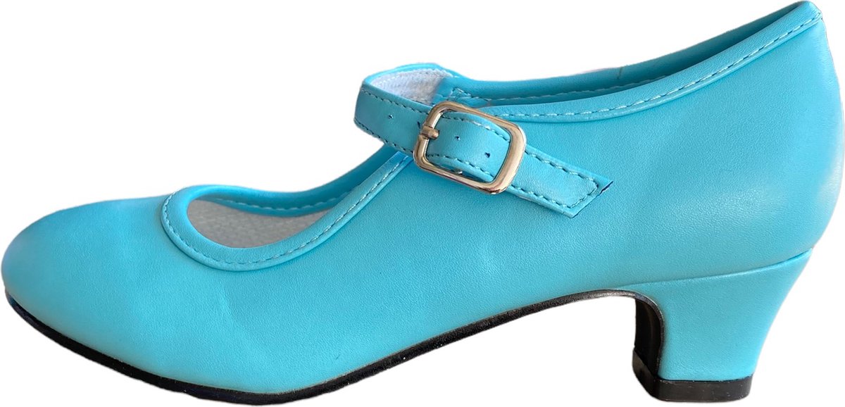 Elsa schoenen ijs blauw - Spaanse Prinsessen schoenen - maat 29 (binnenmaat  19 cm) bij | bol.com