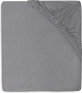 Jollein - Baby Hoeslaken Jersey (Soft Grey/Storm Grey) - Katoen - Hoeslaken Wieg - 2 Stuks - 60x120cm