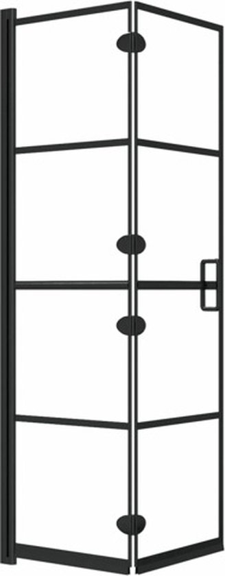 Foto: Nemo start profi schuifdeur 136x195cm inbouwmaat 136 140cm helder veiligheidsglas 5mm