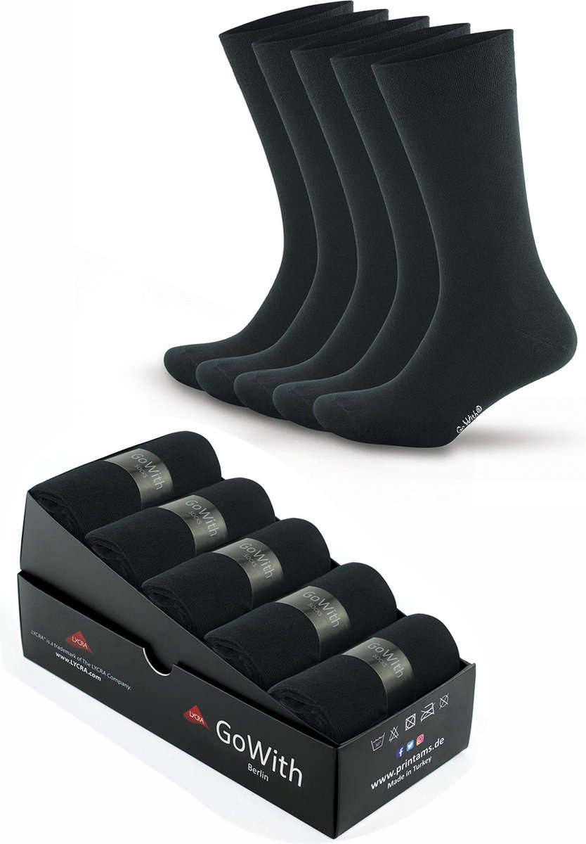 Comfortabele Katoen Giftbox Sokken-5 paar-Casual Sokken-Maat 39-42
