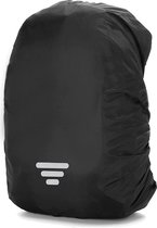 Kasey Products - Rain Cover Backpack - Housse de pluie réfléchissante - 3 bandes - 15 à 25 litres - S - Zwart