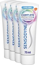 Sensodyne Complete Protection + Cool Mint tandpasta - voordeelverpakking - 4x75 ml