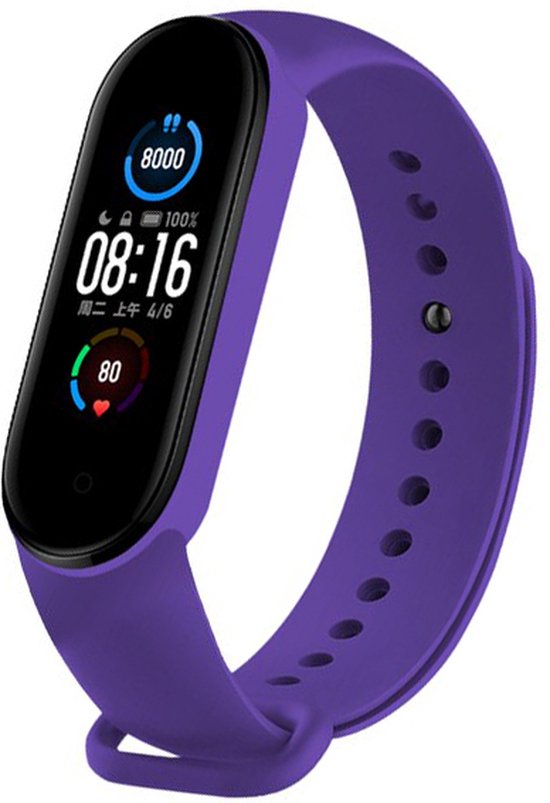Siliconen bandje Xiaomi Mi Watch Lite zwart