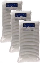 15x sacs de coton neige 100 grammes - neige hiver paysage décoration coton coton / coton