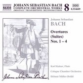 Cologne Chamber Orchestra, Helmut Müller-Brühl - Bach: Overtures (Suites) Nos. 1-4 (CD)