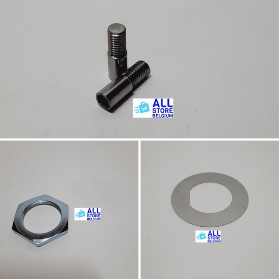 Stut set race vario / variomoer/ INOX borgplaat Honda camino | bol