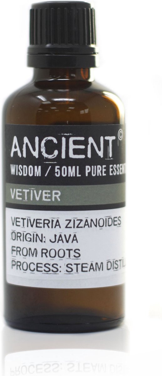 Goedkoopste Etherische Olie Vetiver - 50ml - Essentiële Oliën Aromatherapie