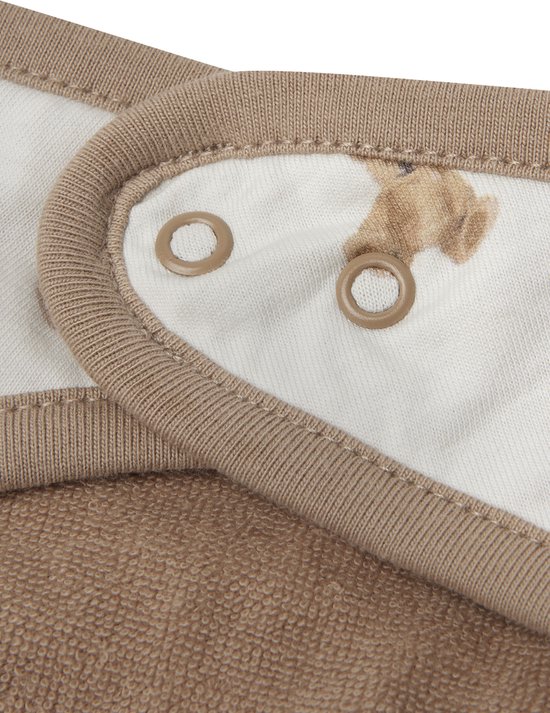 Jollein Slab Bandana Teddy Bear - 2 Pièces - GOTS