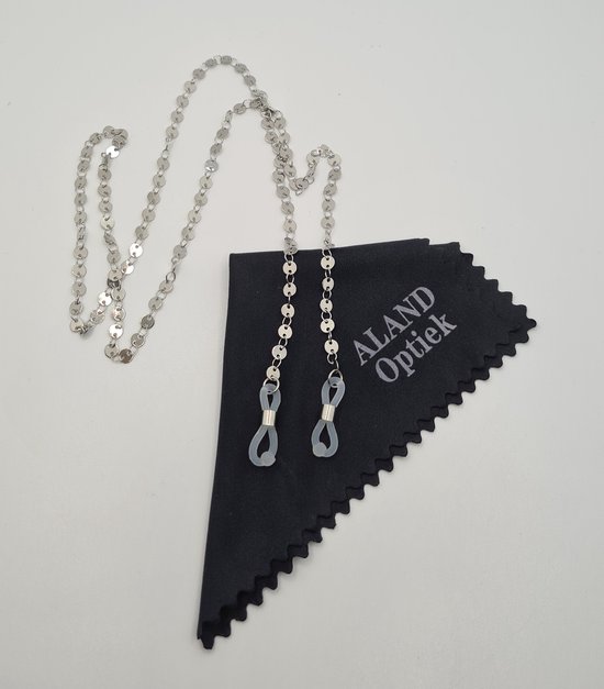 Prasacco Brillenketting voor dames, 70 cm brillenketting, anti-verliesketting voor brillen, parels, ketting, sleutelkoord, houder voor bijziendheid brillen, zonnebrillen, sportbrillen, leesbrillen