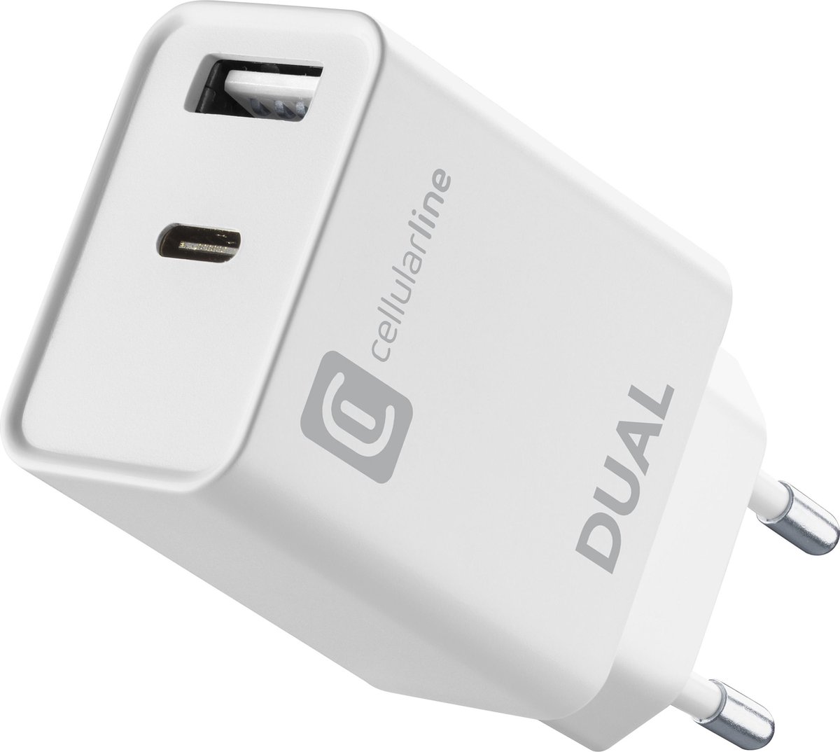 Cellularline 8018080414091 Smartphone, Universeel Wit AC Binnen