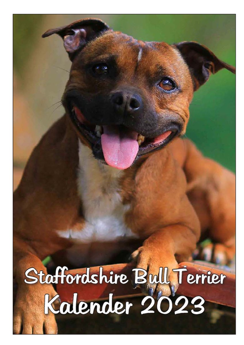Staffordshire Bull Terrier Maandkalender 2023