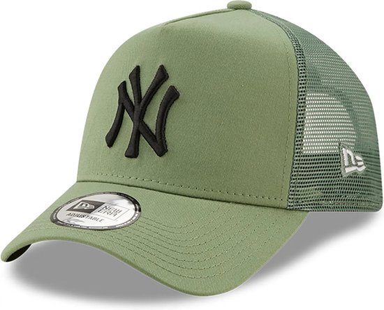 New Era New York Yankees MLB 9FORTY League Essential Baseball Trucker Casquette  Vert | bol