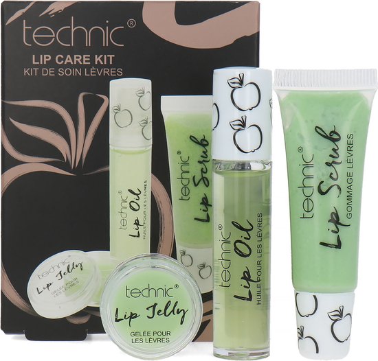 Technic Lip Care Kit Lip ScrubLip OilLip Jelly