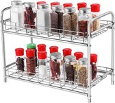 Spice rack kruidenrek rek voor bewaren van kruidenpotten kruidenorganiser